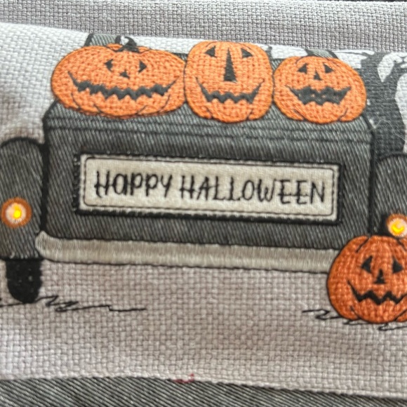 Halloween LED table runner with lights in trucks on one side! - Picture 11 of 11